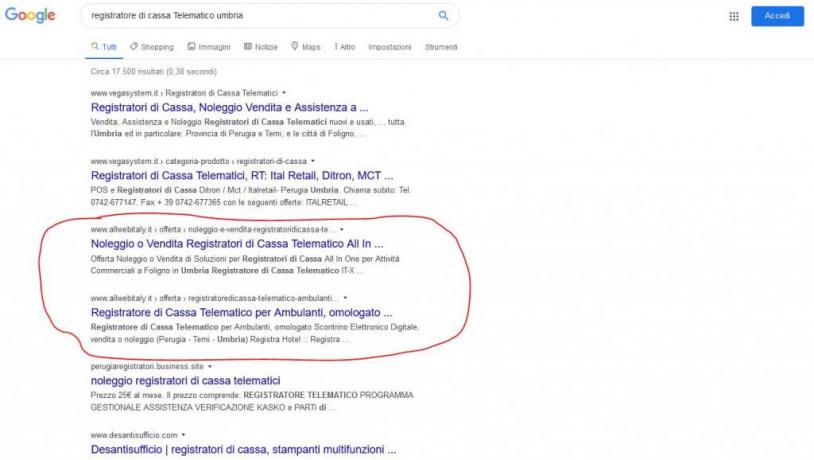 Web Marketing per Azienda: Registratore-Cassa-Telematico-Umbria-VegaSystem