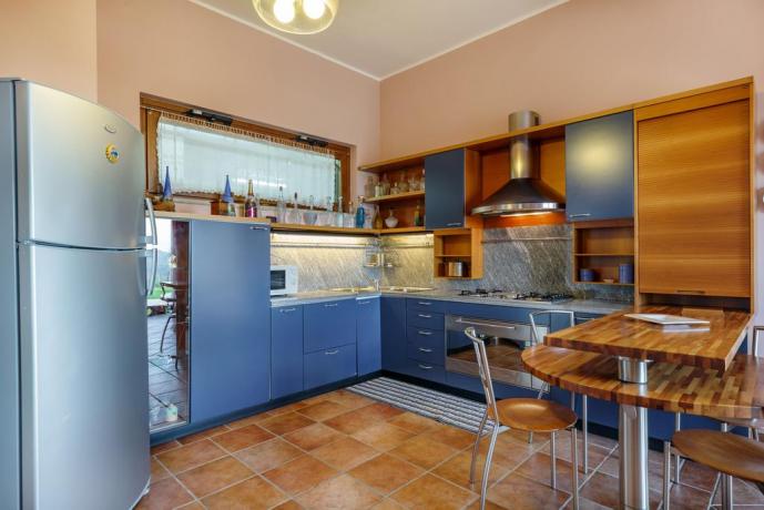 Cucina completa casa-vacanza B&B Golfo di Agropoli 