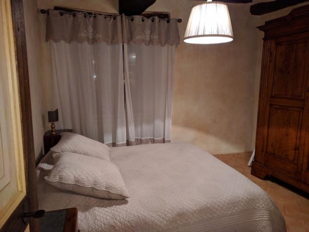 Camera da letto Casale Monte Castello Vibio