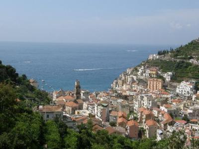 vista panoramica dalla villa 