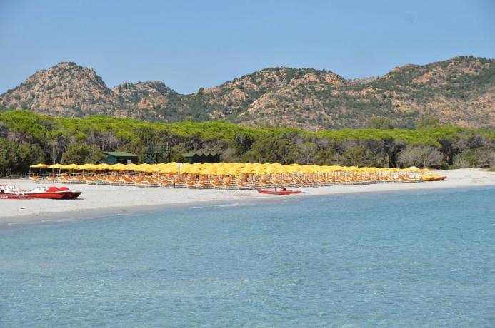 Spiaggia di Cala Ginepro a Orosei in Sardegna