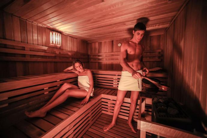 Centro benessere con sauna hotel3stelle Lavarone-Trento 