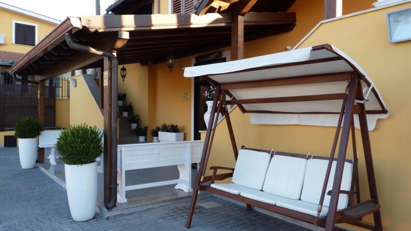 Esterno dell'Hotel a Frascati, vicino centro di Roma