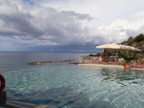 Residence in Piscina con vista mare a Palinuro