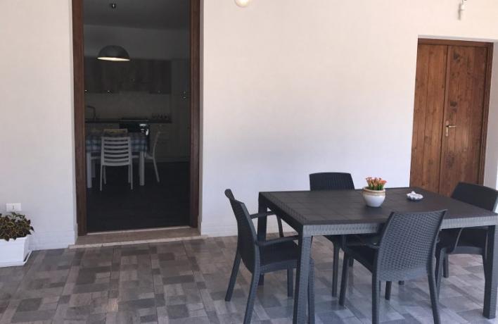 Veranda in appartamento vacanze San-Vito-lo-Capo
