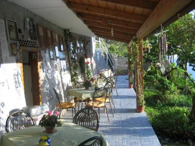 Spazio esterno per la colazione