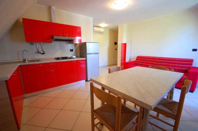 Appartamento bilocale con divano letto