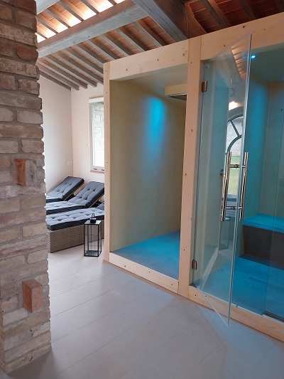 Casa Vacanza con SPA: Sauna e Doccia Emozionale