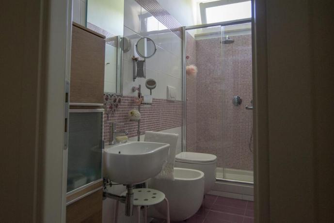 Bagno box doccia in villa di lusso Chianti 