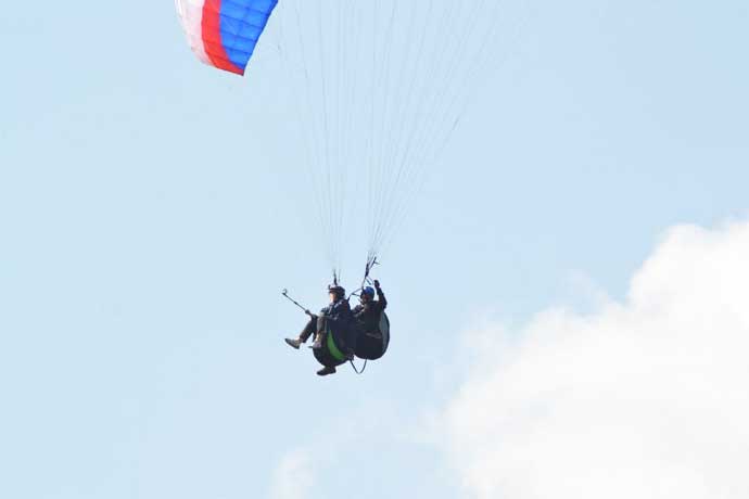 Parapendio in Tandem nelle Marche