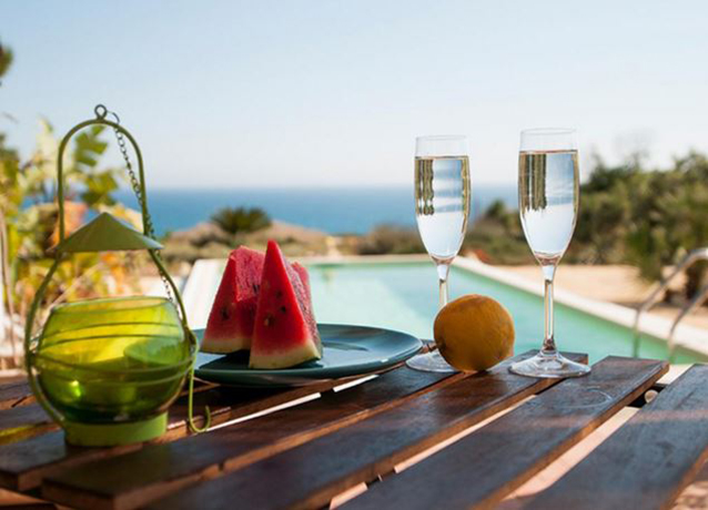 Villa 4/6 posti con Piscina sul Mare