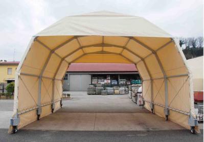 tunnel mobile con telo pvc