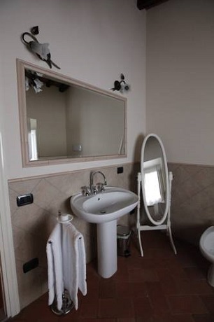 bagno privato suite matrimoniale Chianti Toscana Firenze