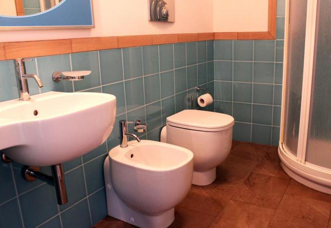 Bagno privato in Hotel a Lampedusa