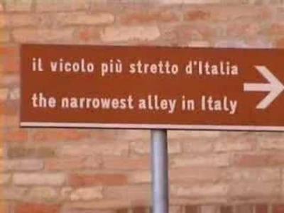 Il Vicolo piú stretto d´Italia, World Record