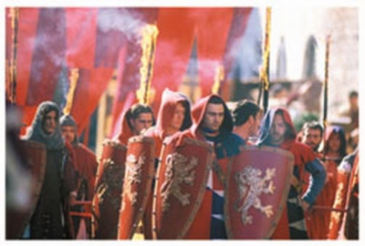 Medieval procession