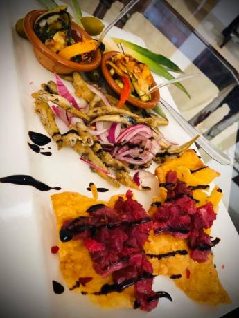 Cucina buffet piatti tipici Hotel Castro Salento
