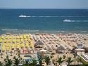 The sea and the beach in ballariva