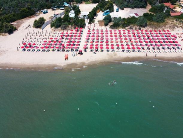 Servizio Spiaggia a 500mt di distanza 