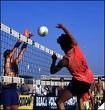 Sports on the beach in Marina Centro, Rimini