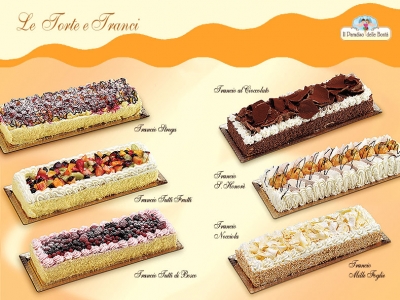 Tranci, torte a trancio, vendita produzione ed ing