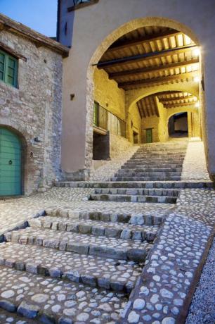 Paese di Gallano vicino Valtopina