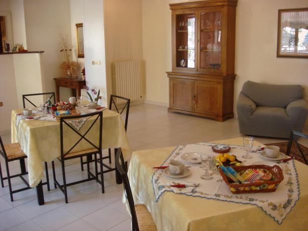 Colazioni a buffet nel B&B a Porto Sant'Elpidio
