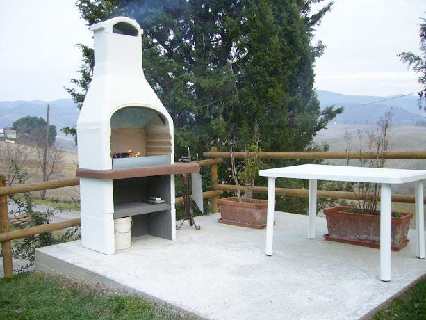 Area esterna con Barbecue 