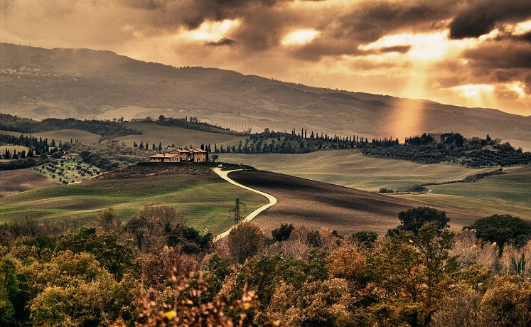 Panorama Chianciano Terme vicino all'Hotel**** 