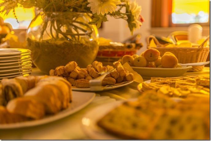 Colazione a Buffet dolce e salato