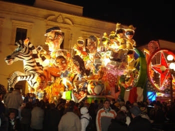 Eveningparade in Foiano della chiana