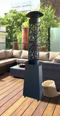 Totem/Fungo a Pellet, basso consumo bel design