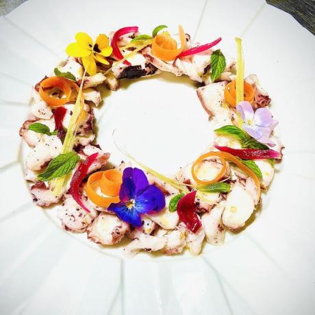 Ristorante tradizionale dell'agriturismo