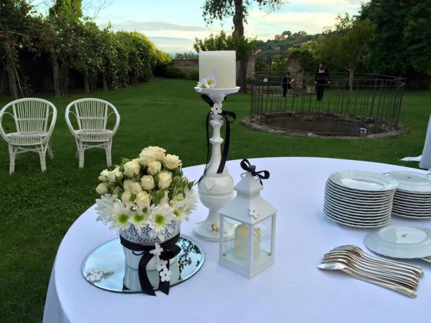 Villa esclusiva giardino e allestimenti personalizzati Perugia