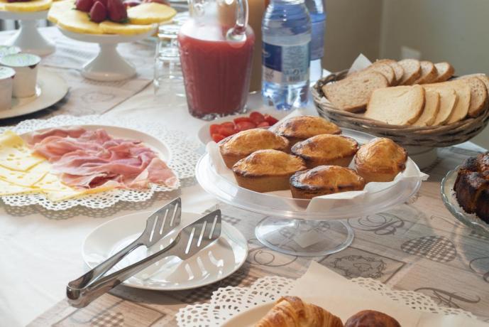 Villa B&B con colazione continentale 