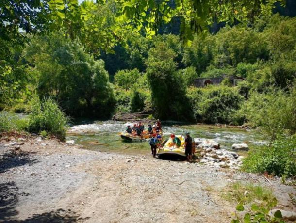 Rafting: parco del Pollino