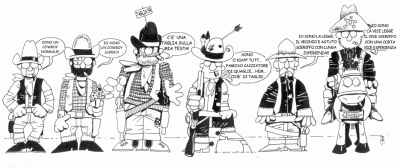 Vignetta   Far West   Umorismo   Fumetti   Satira