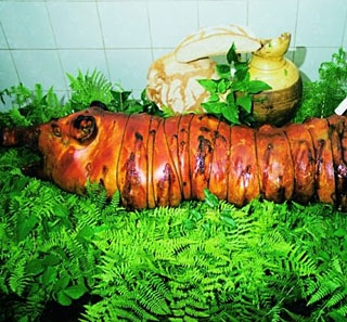 Porchetta di Ariccia, roasted pork