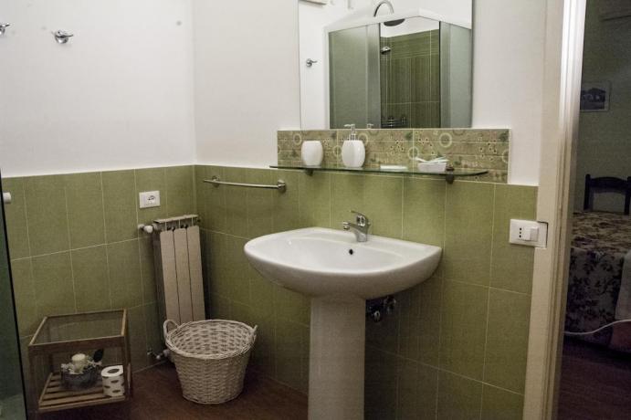 Bagno privato in B&B vin parco etna