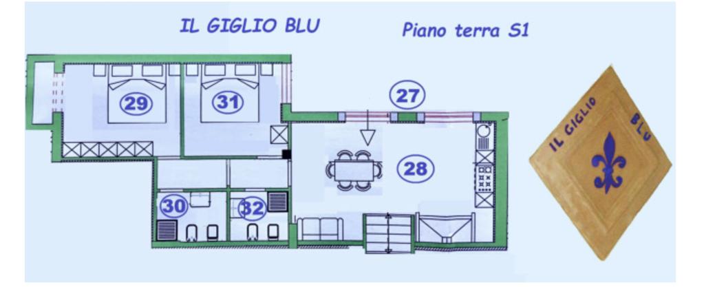 Appartamento il giglio blu - Bolsena