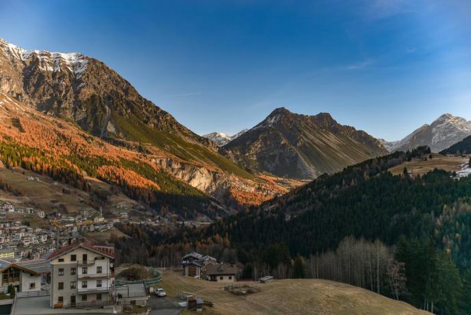 Panorama delle camere dell'Hotel a Sondrio 