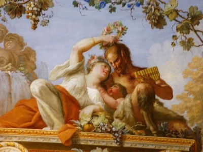 Affresco della Reggia di Caserta