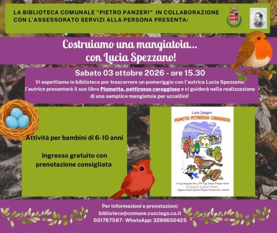 COSTRUIAMO UNA MANGIATOIA... CON LUCIA SPEZZANO