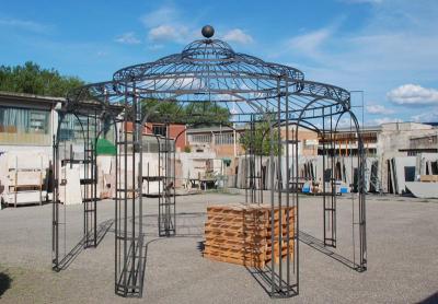 gazebo in ferro