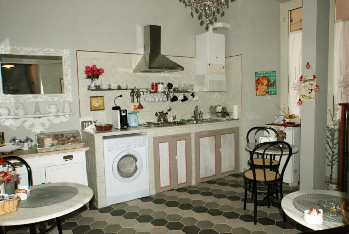 Cucina-Living B&B Musei Vaticani Roma 