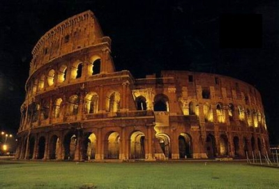 The Colosseum by night