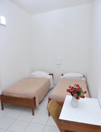 Resort Baia Domizia appartamenti con letti singoli