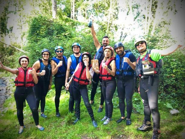 Gruppo Rafting al Pollino 