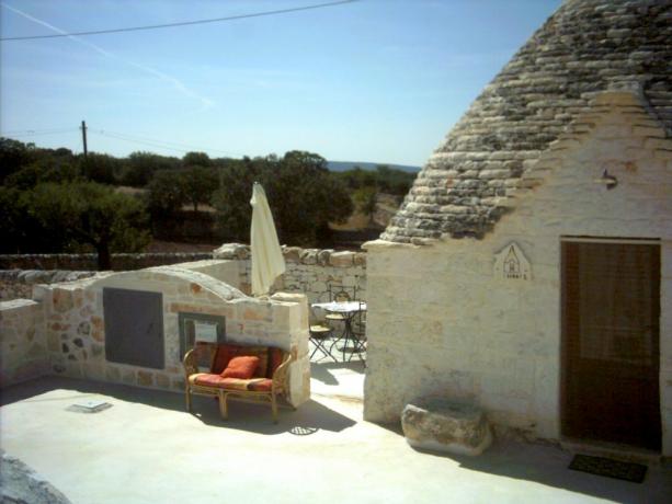 Trullo I Serri con Solarium, Alberobello 