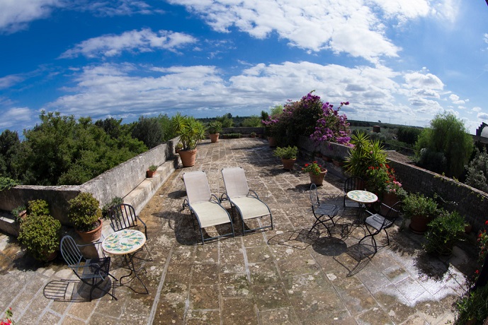 Masseria con Solarium in Puglia 